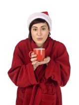 photo-24768993-attractive-woman-blowing-at-her-hot-coffee